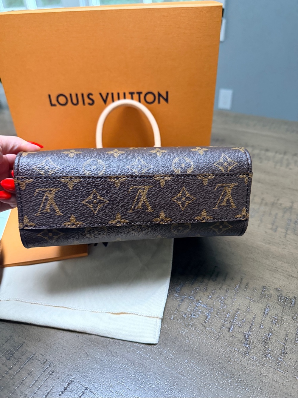 Authentic Louis Vuitton Sac Plat bb - Picture 12 of 16